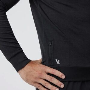 Vuori Ponto Performance Crew Black XS